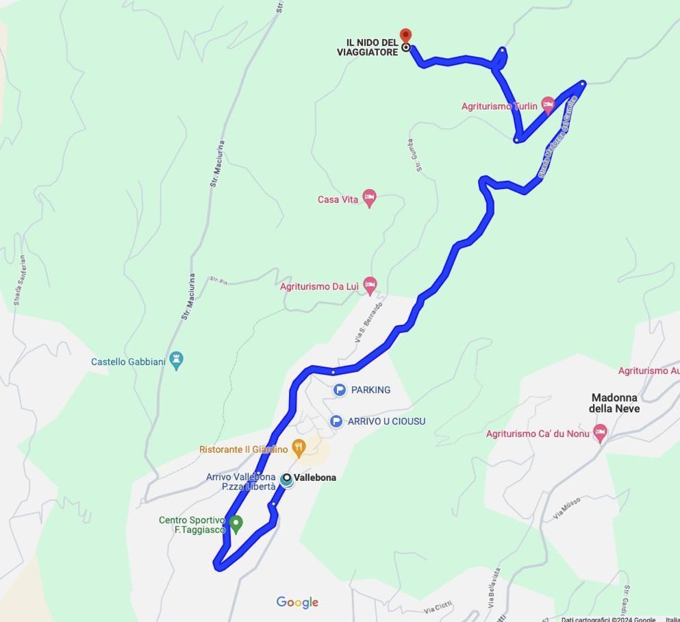 Il Nido Del Viaggiatore Vallebona Zewnętrze zdjęcie